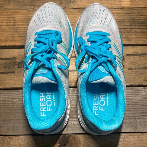 New Balance Athletic Shoes in Gray and Blue - Picture 7 of 8